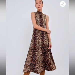 CARA CARA Print Cheetah Brice Maxi Dress
